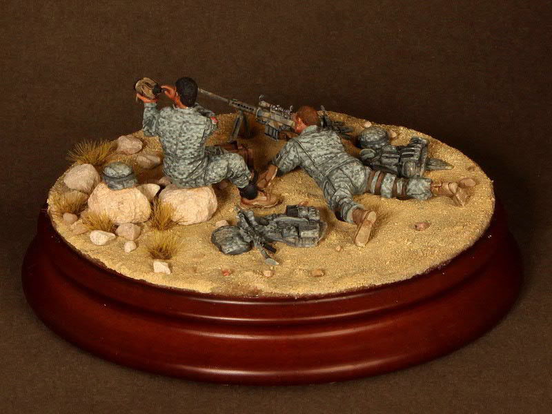 Dioramas and Vignettes: Sniper pair, 82nd Airborne div., U.S. Army, photo #4