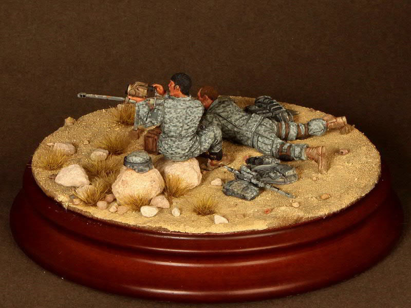Dioramas and Vignettes: Sniper pair, 82nd Airborne div., U.S. Army, photo #5