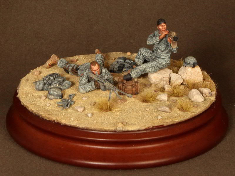 Dioramas and Vignettes: Sniper pair, 82nd Airborne div., U.S. Army, photo #9
