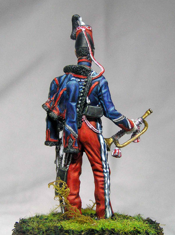 Figures: Bugler, hussars regt., Italy, 1848, photo #6