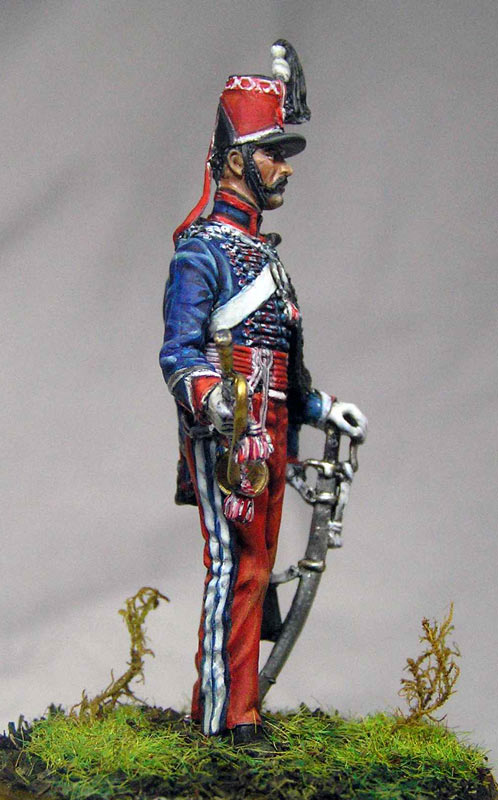 Figures: Bugler, hussars regt., Italy, 1848, photo #8