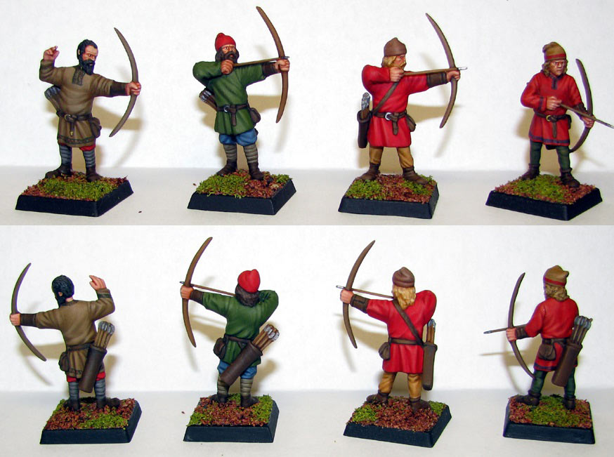 Figures: Anglo-Saxon warriors, photo #1