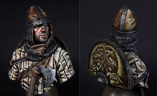 Фигурки: Норманский рыцарь, битва при Гастингсе, 1066