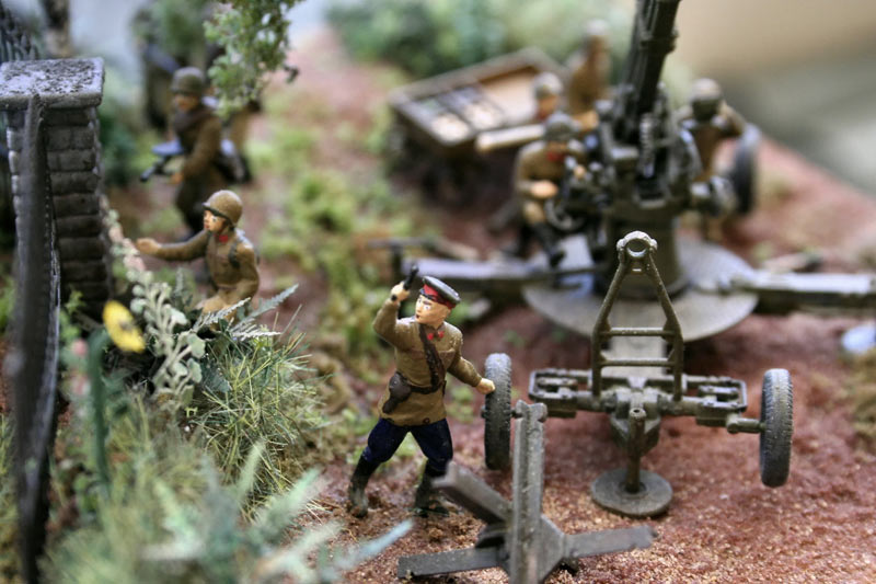Dioramas and Vignettes: The first combat, photo #2