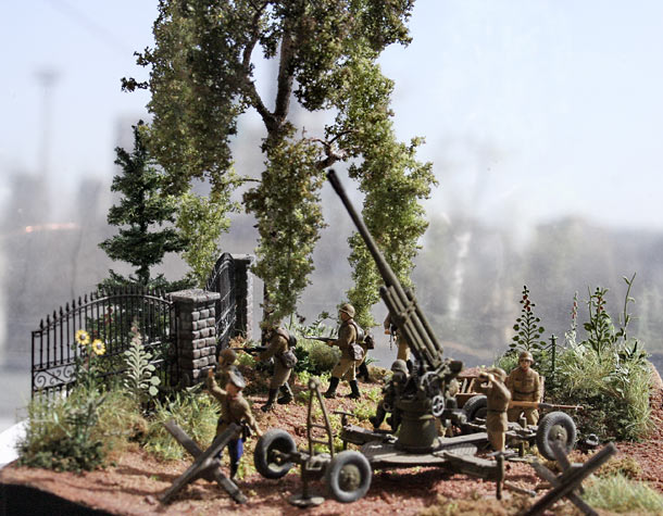 Dioramas and Vignettes: The first combat