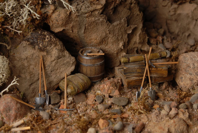 Dioramas and Vignettes: Russian 3-inch guns near Mukden, photo #13