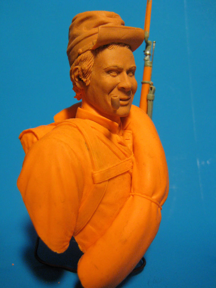 Скульптура: Cолдат-южанин, гражданская война в США, фото #5