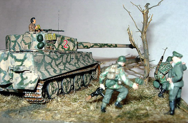 Диорамы и виньетки: Schwere Panzer Abt.506