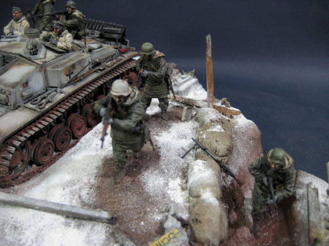 Dioramas and Vignettes: StuG III in action, photo #2