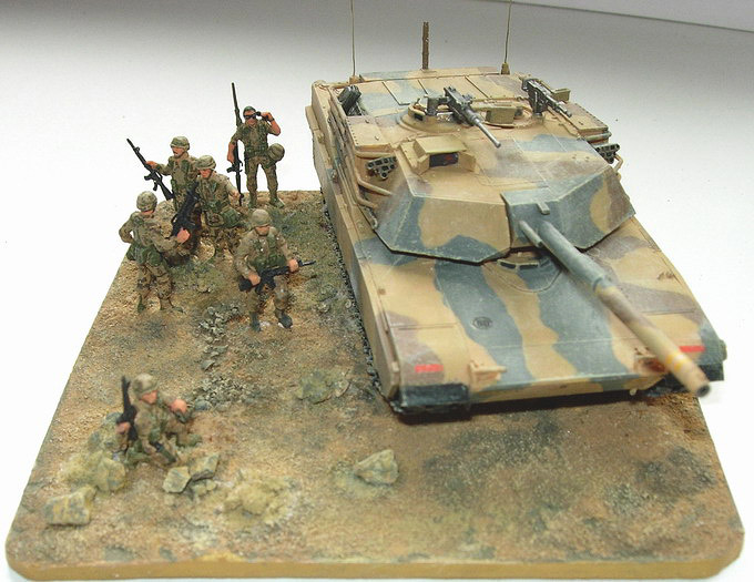 Диорамы и виньетки: Иракская колонна - около мили!.., фото #2