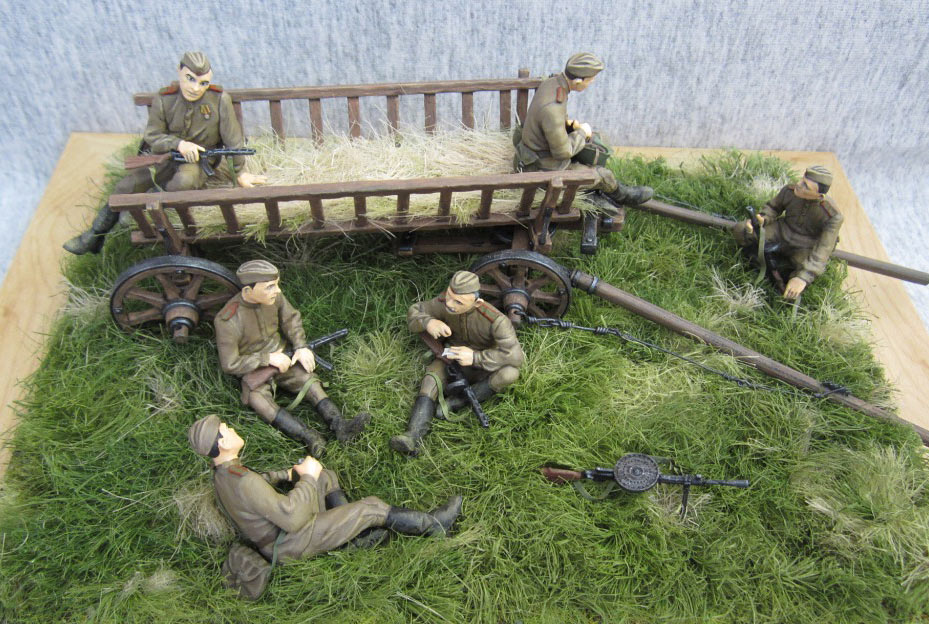 Dioramas and Vignettes: Сonversation beside the cart, photo #1
