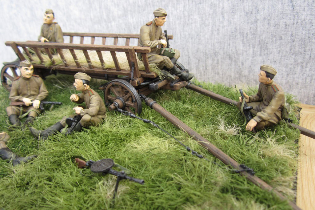Dioramas and Vignettes: Сonversation beside the cart, photo #2