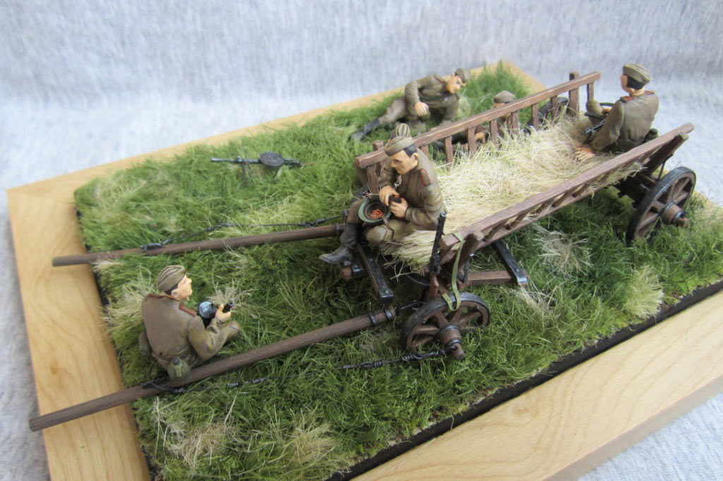 Dioramas and Vignettes: Сonversation beside the cart, photo #3