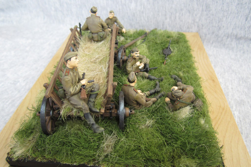 Dioramas and Vignettes: Сonversation beside the cart, photo #6