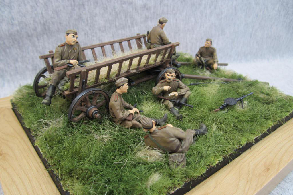 Dioramas and Vignettes: Сonversation beside the cart, photo #8