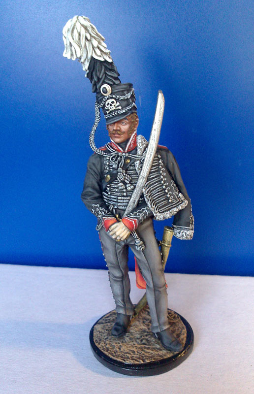 Фигурки: Прусский офицер 2-го Лейб-гусарского полка, фото #1