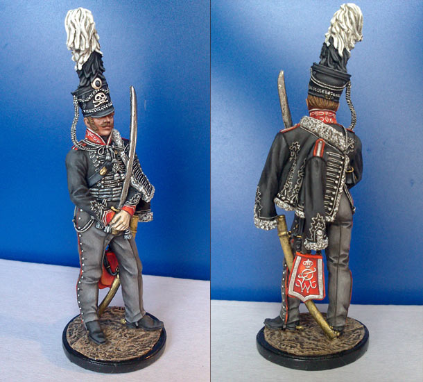 Figures: Prussian officer, 2nd Leib Guards regt.