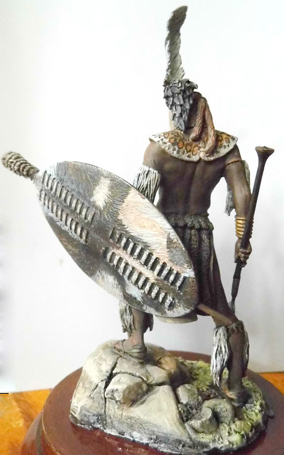 Figures: Zulu warrior, photo #2