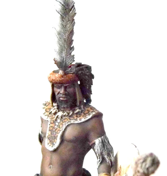 Figures: Zulu warrior, photo #3