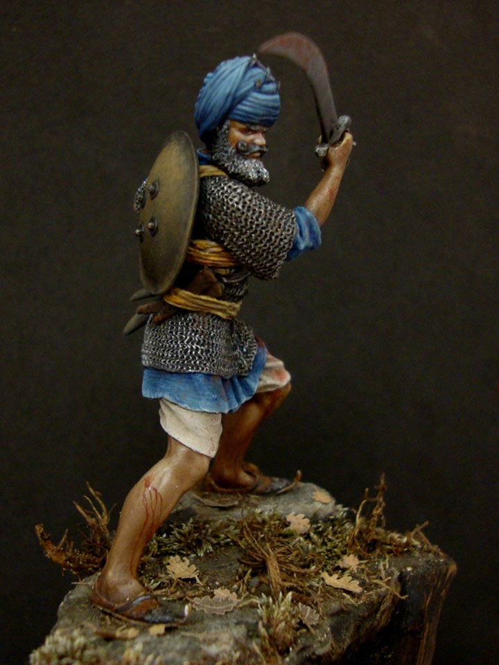Figures: Akali nihang warrior. Lion of Panchanada, photo #9