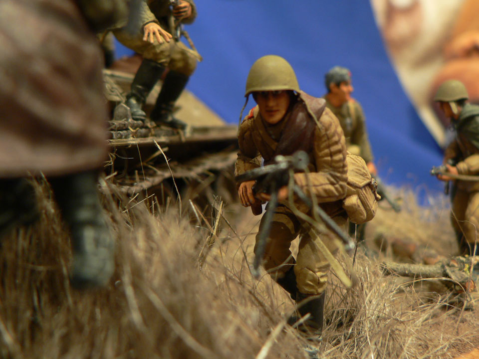 Dioramas and Vignettes: Soviet tank riders, photo #23