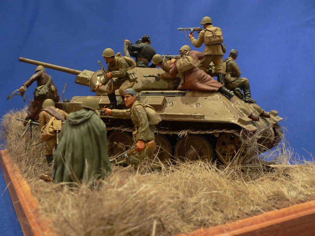 Dioramas and Vignettes: Soviet tank riders, photo #3