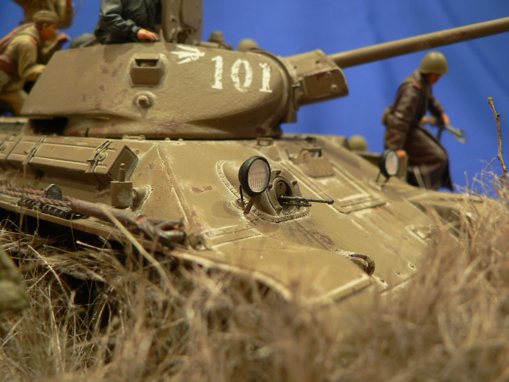 Dioramas and Vignettes: Soviet tank riders, photo #34