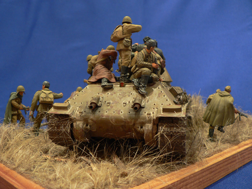 Dioramas and Vignettes: Soviet tank riders, photo #5