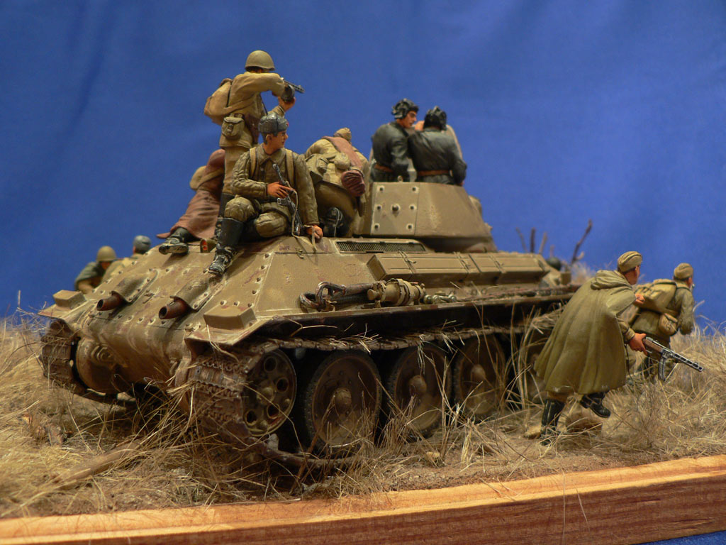 Dioramas and Vignettes: Soviet tank riders, photo #6