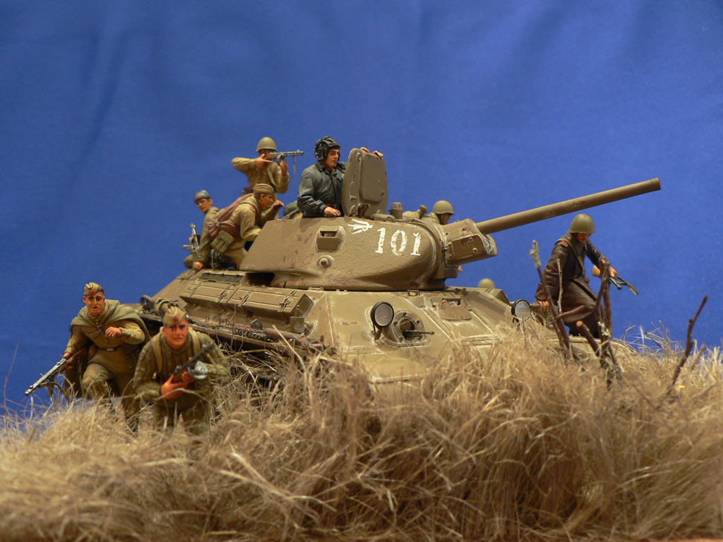 Dioramas and Vignettes: Soviet tank riders, photo #8