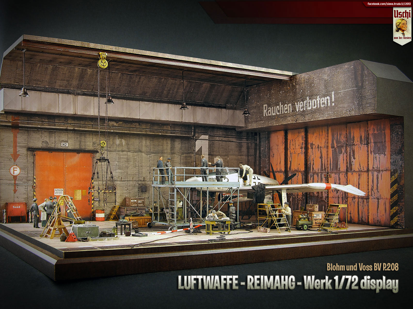 Dioramas and Vignettes: Lachs-Reimahg factory, 1946, photo #1