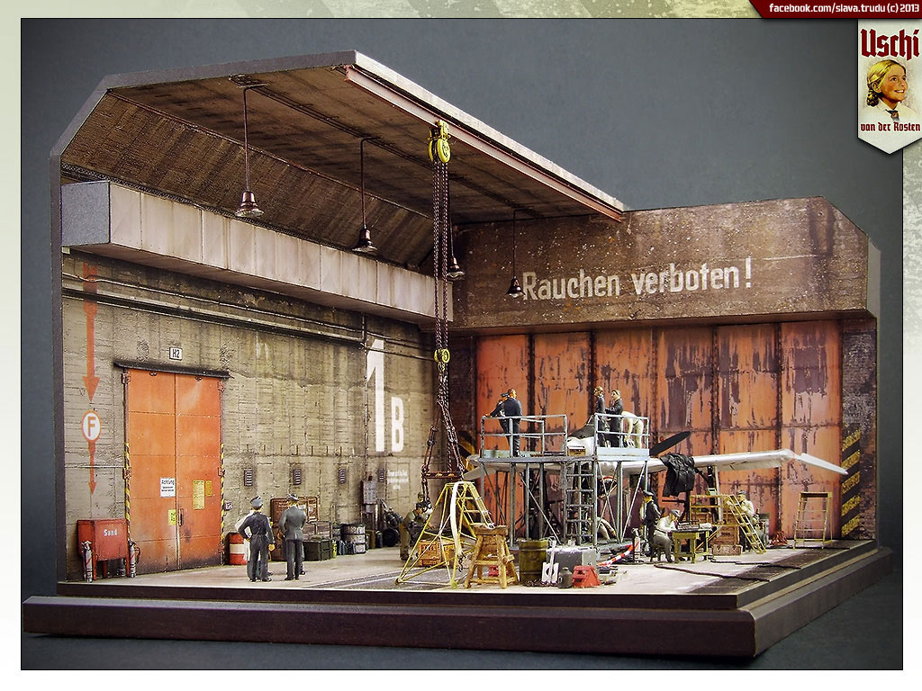 Dioramas and Vignettes: Lachs-Reimahg factory, 1946, photo #2