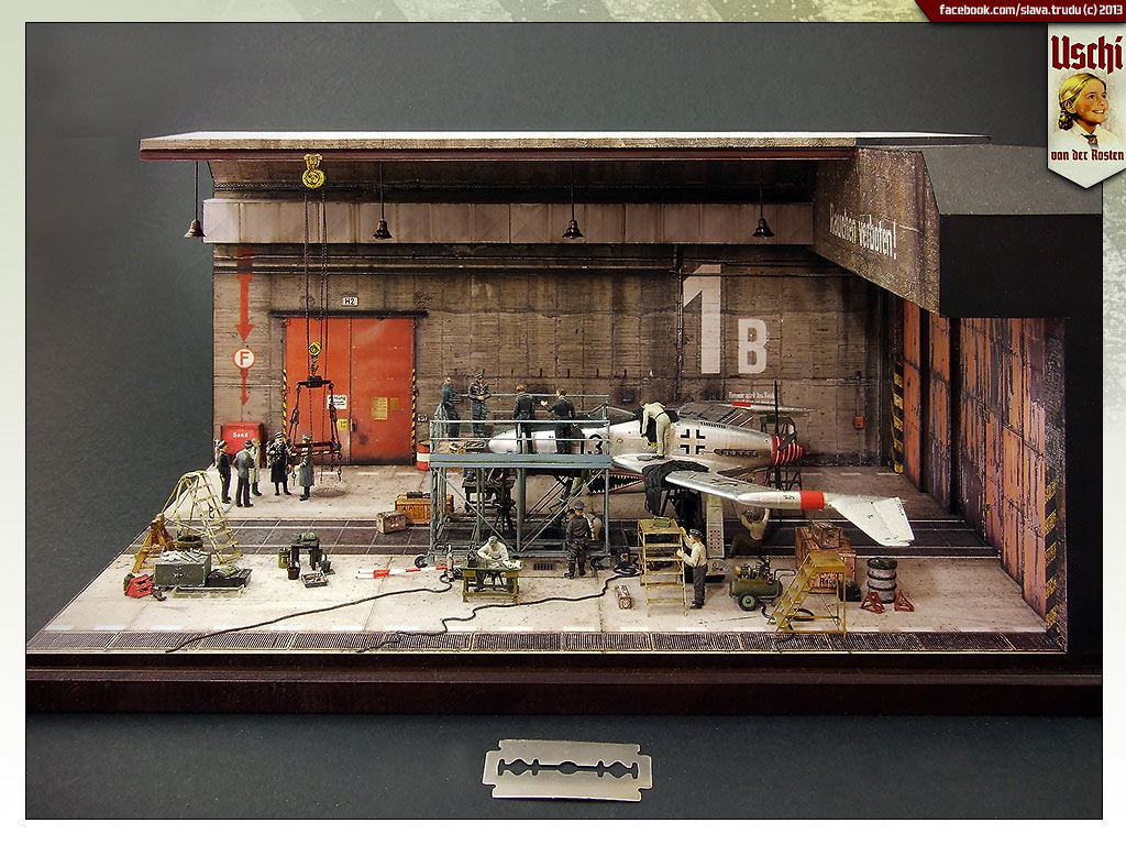 Dioramas and Vignettes: Lachs-Reimahg factory, 1946, photo #8