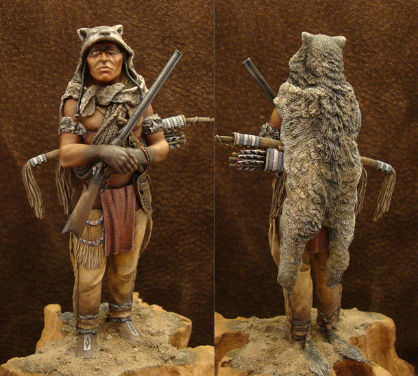 Figures: Cheyenne Wolf Scout