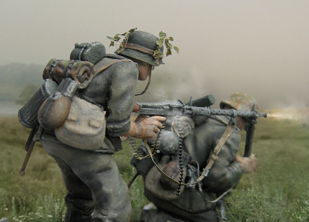 Dioramas and Vignettes: Machine Gunners