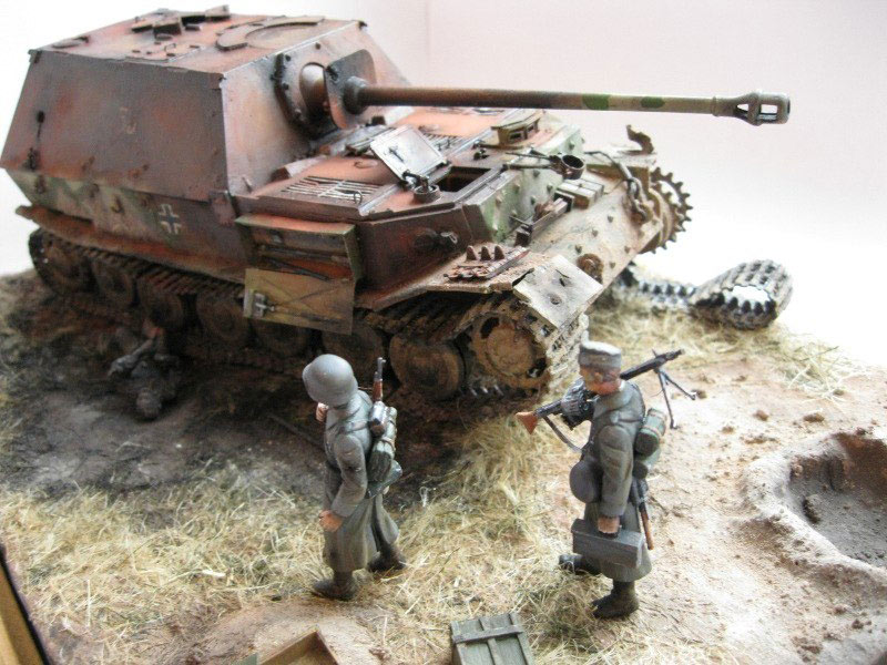 Dioramas and Vignettes: Kursk bulge. The Retreat, photo #1