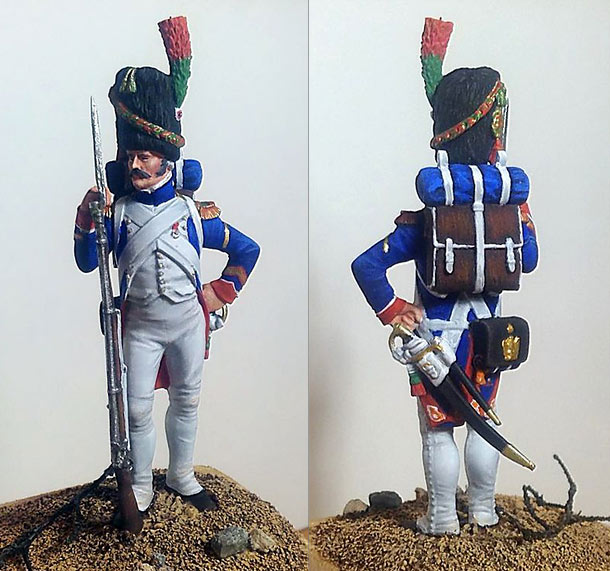 Training Grounds: Sergeant, foot chasseurs of Guard