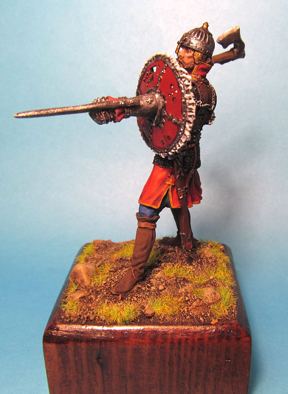 Figures: Russian warrior with tarch shield, photo #3