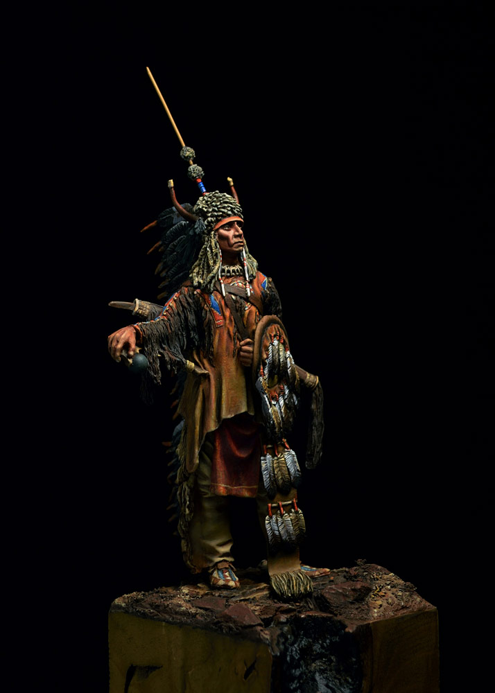 Фигурки: Воин племени Черноногих, фото #3