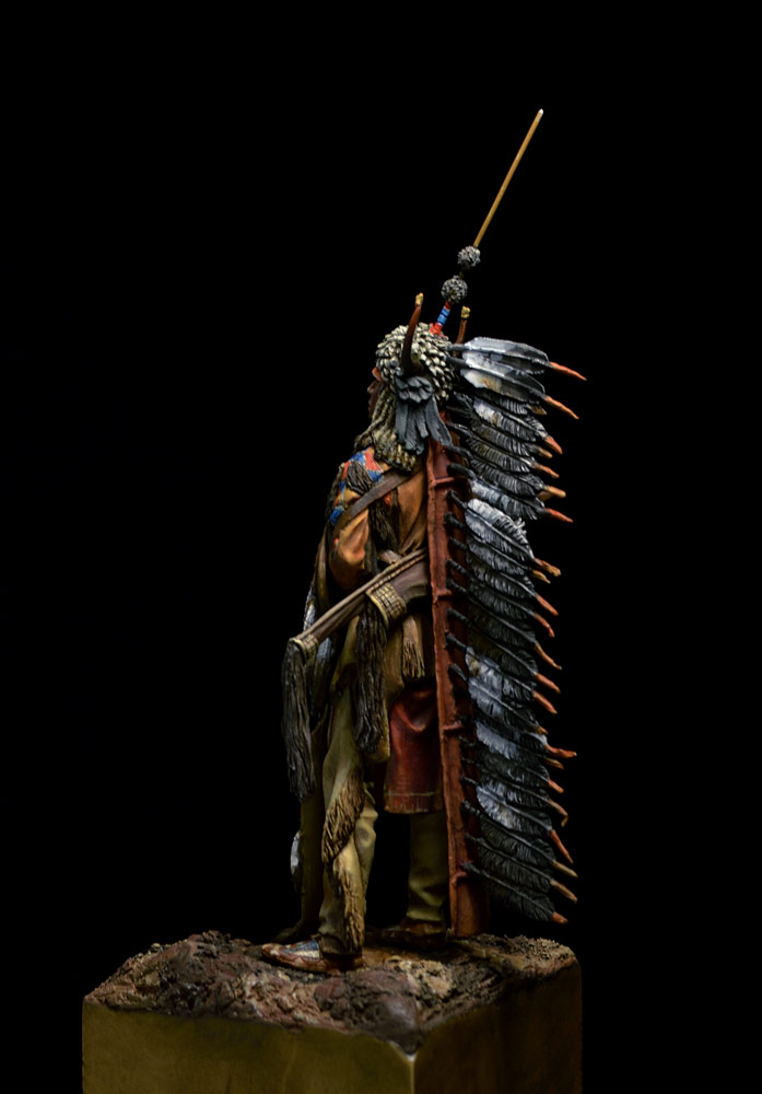 Фигурки: Воин племени Черноногих, фото #7