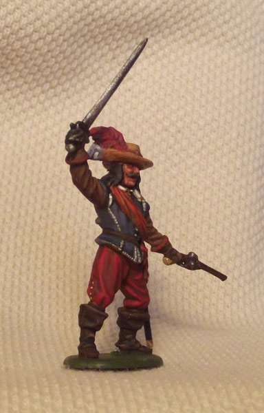 Figures: Captain of musketeers. England, 1642-51, photo #5