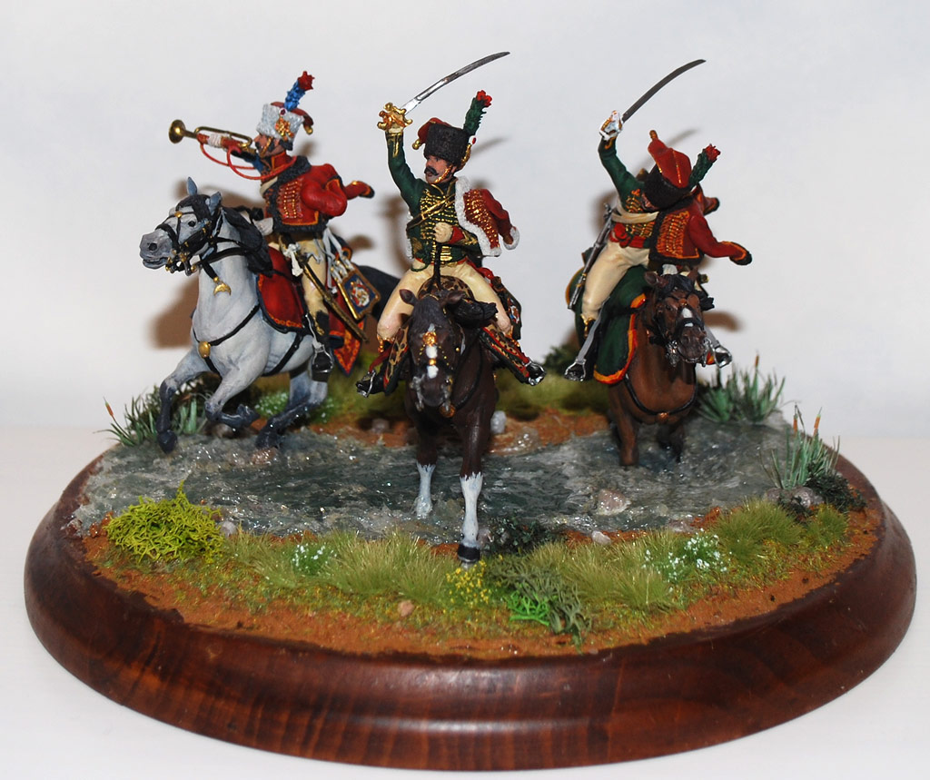 Dioramas and Vignettes: Charge of Guard Horse Chasseurs, photo #1