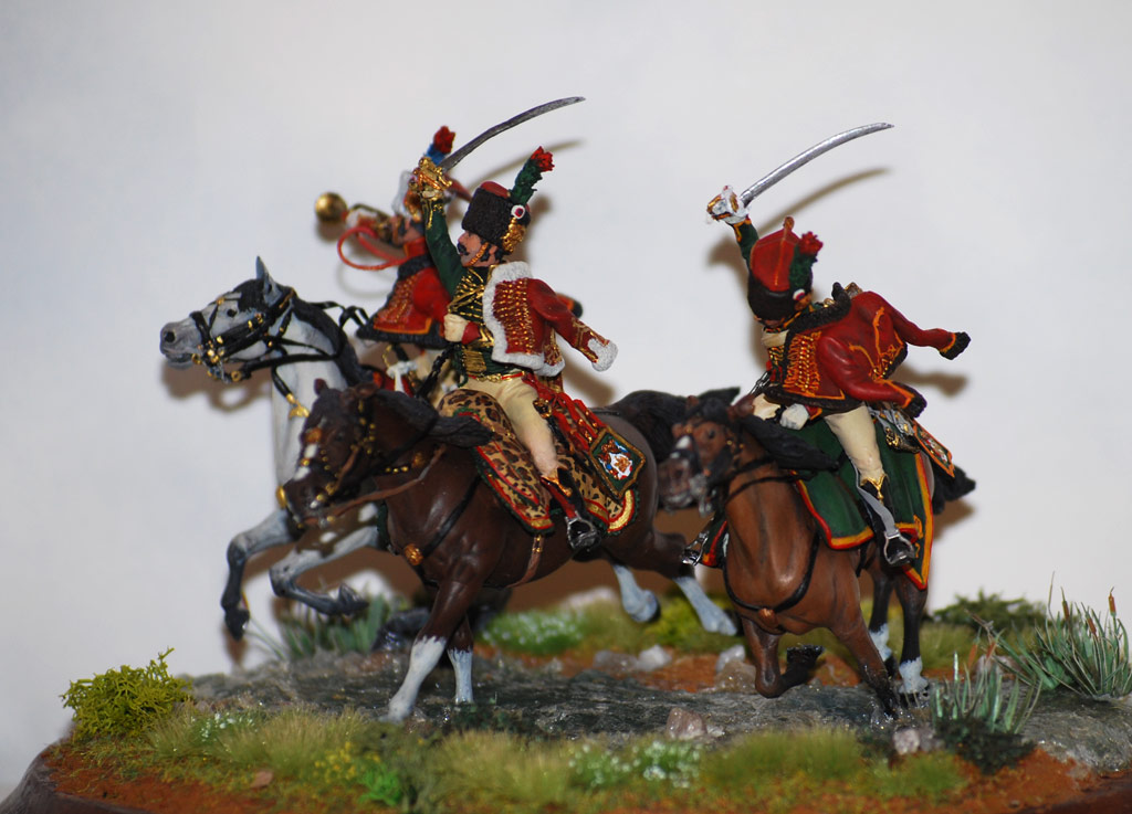Dioramas and Vignettes: Charge of Guard Horse Chasseurs, photo #2