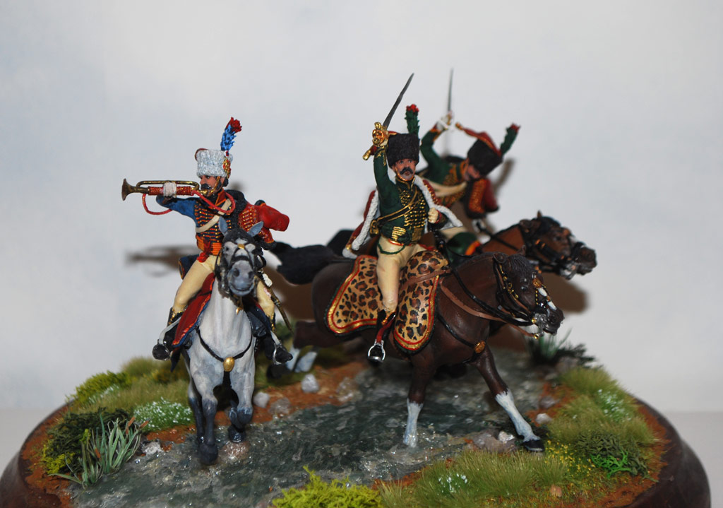 Dioramas and Vignettes: Charge of Guard Horse Chasseurs, photo #3