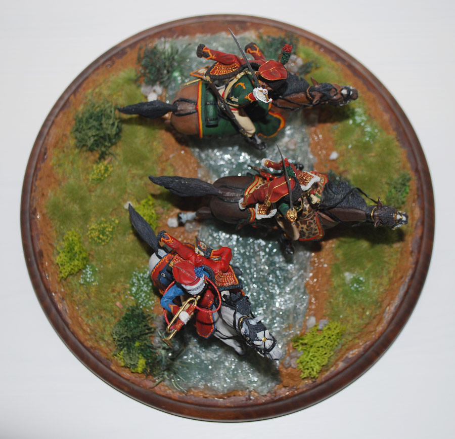Dioramas and Vignettes: Charge of Guard Horse Chasseurs, photo #5