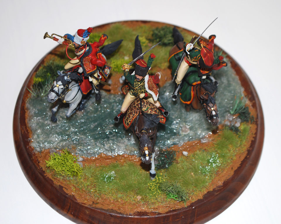 Dioramas and Vignettes: Charge of Guard Horse Chasseurs, photo #6