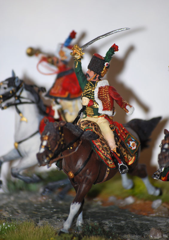 Dioramas and Vignettes: Charge of Guard Horse Chasseurs, photo #8