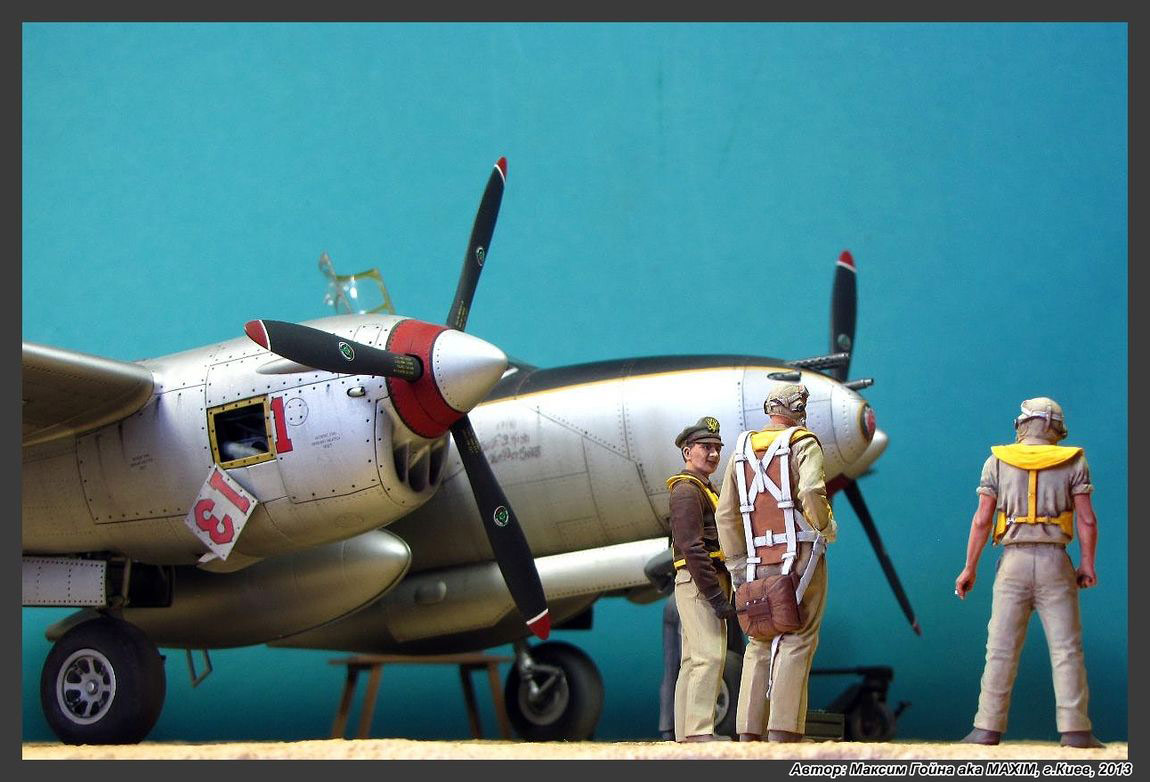 Dioramas and Vignettes: Major Thomas McGuire and his Lightning, photo #15