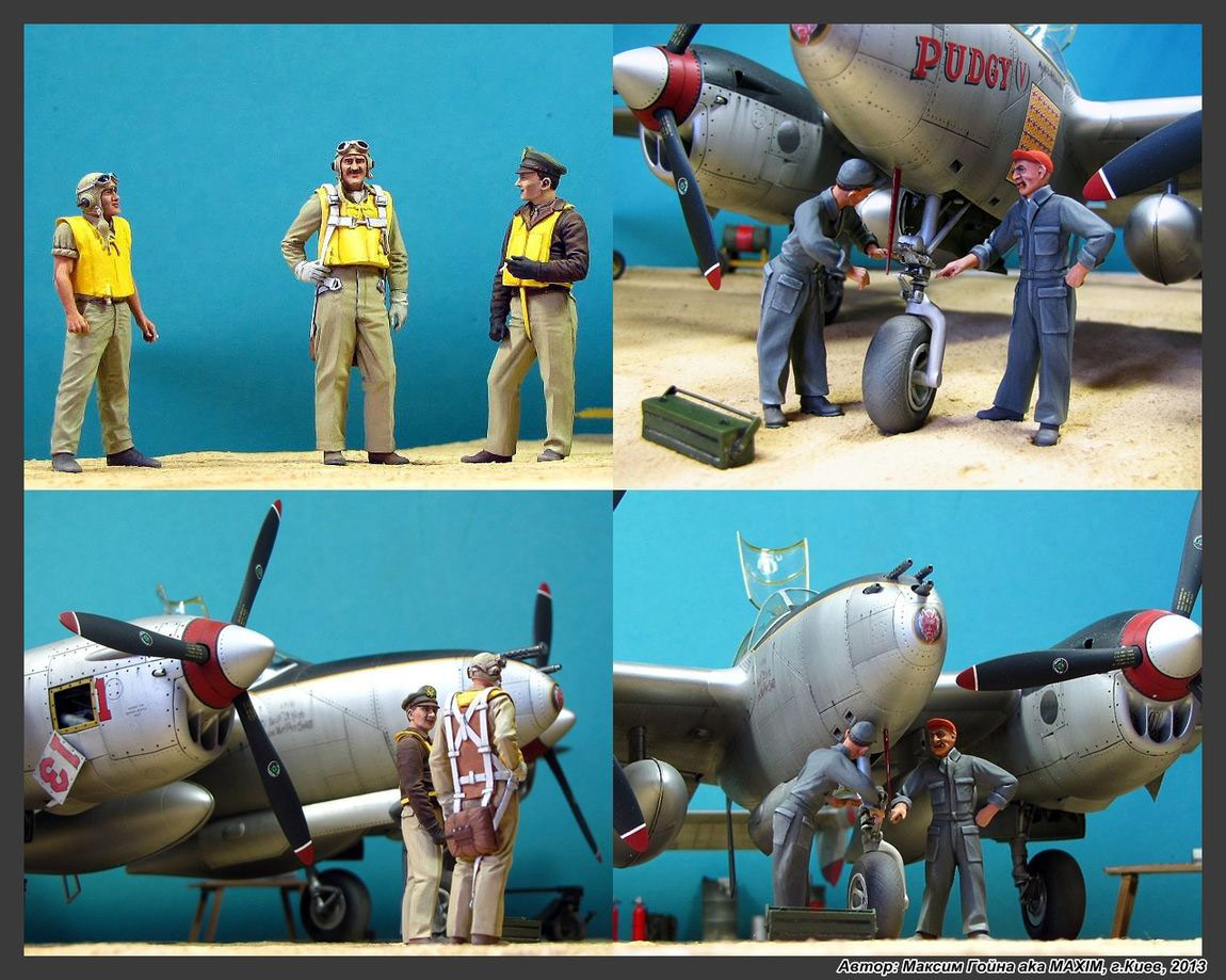 Dioramas and Vignettes: Major Thomas McGuire and his Lightning, photo #17