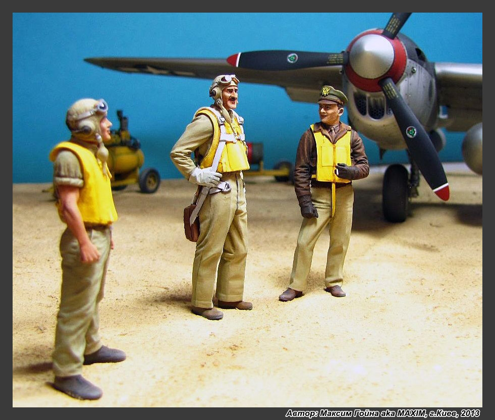 Dioramas and Vignettes: Major Thomas McGuire and his Lightning, photo #8